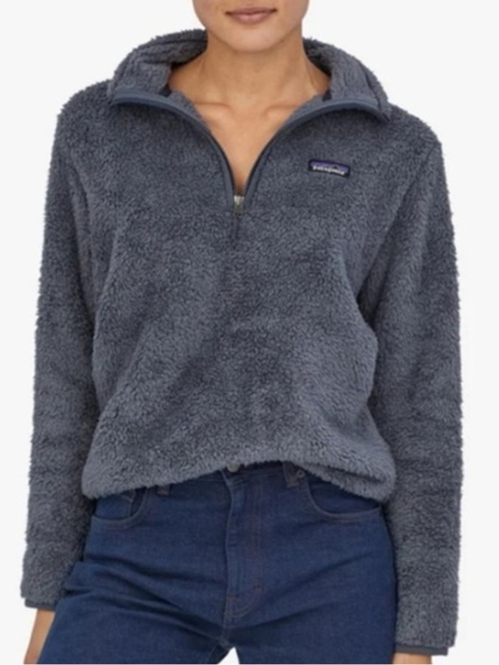 Patagonia Los Gatos 1/4 Zip High-Pile Fleece Pullover - Medium (GUC)